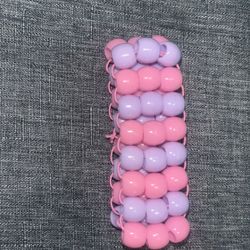 Pink And Purple Ladder Cuff 