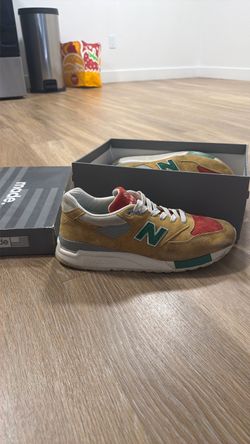 New Balance 998 J. Crew condiments
