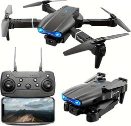 Drone With Camera, Foldable RC Quadcopter Drone,Remote Control Drone Toys For Beginners Men's Gifts Indoor And Outdoor Affordable UAV Christmas Hallow