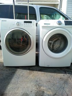 Lavadora y secadora sanzung