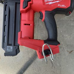 M18 FUEL 18-Volt Lithium-Ion Brushless Cordless Gen II 18-Gauge Brad Nailer (Tool-Only)