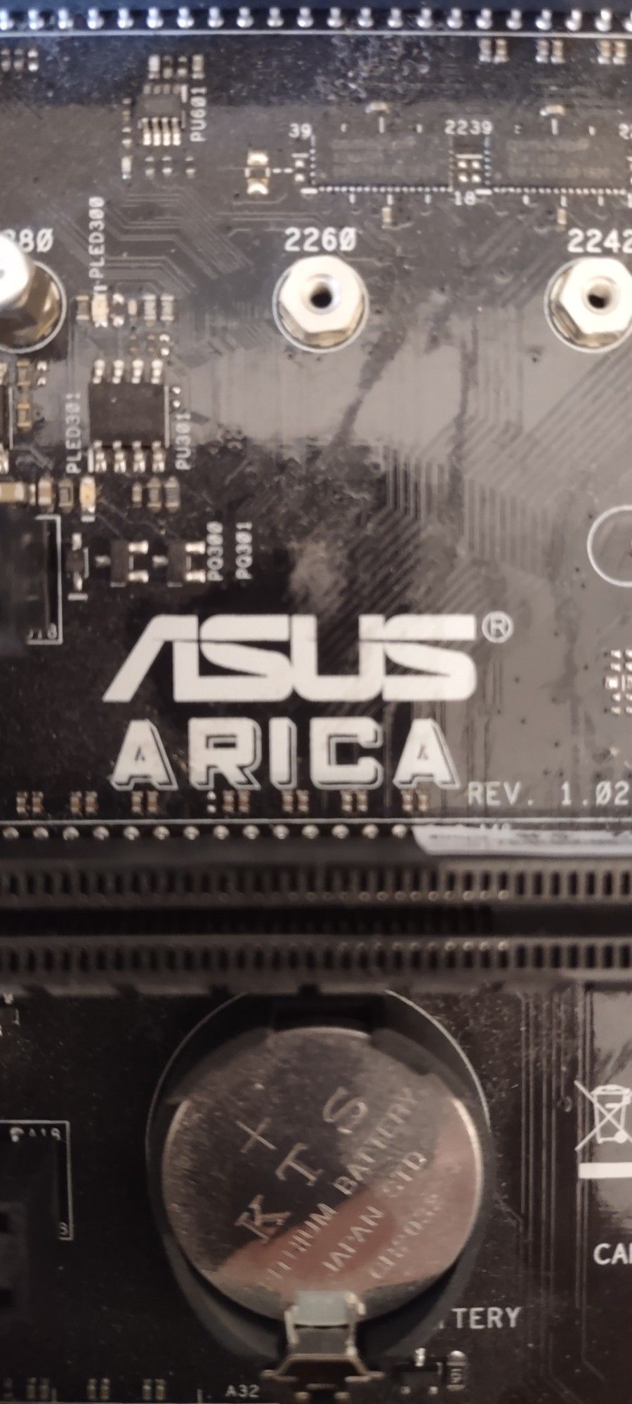 ASUS ARICA MB WITH CPU & RAM