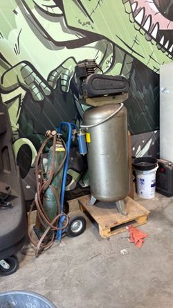 Oxyfuel cutter and air compressor 400$ each OBO