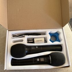 HOTEC Wireless Microphone Dual
