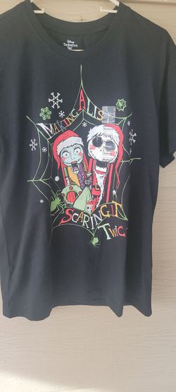 BRAND NEW ADULT NIGHTMARE BEFORE CHRISTMAS TSHIRT SIZE MEDIUM
