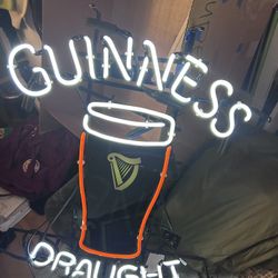 Vintage Guinness Neon Sign 