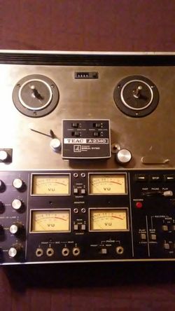 reel to reel system. 4 channel