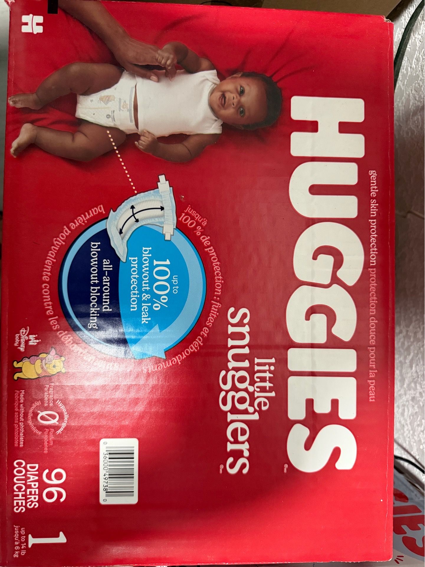 Huggies little snugglers