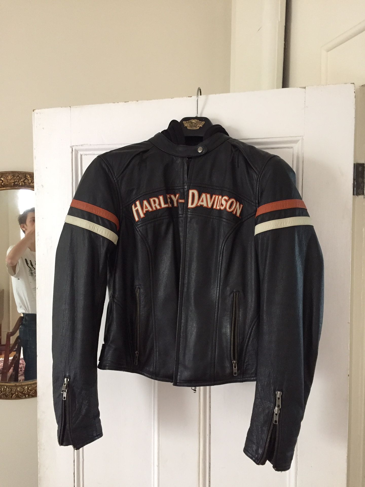 Women’s Harley Davidson jacket and hoodie