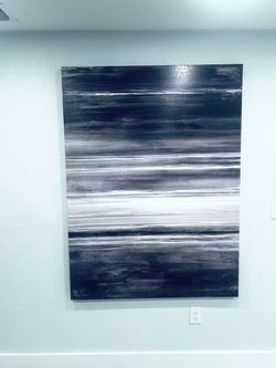 Title: Large Z Gallerie Canvas Wall Art