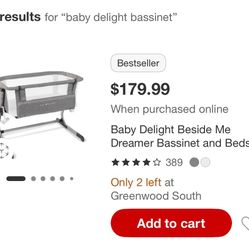 Baby Delight Bassinet (Bedside Me Dreamer)