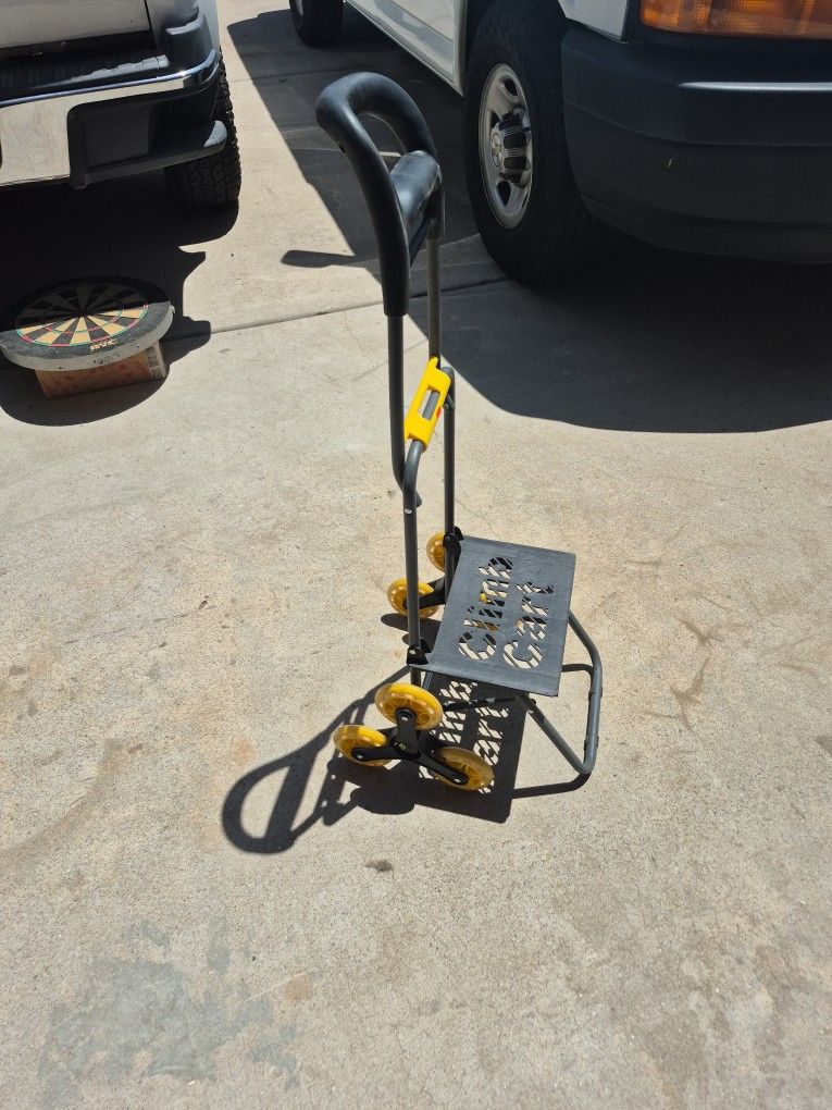 Foldable Climb Cart, Walks Up Steps