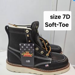 Thorogood Soft Toe Work Boots Size 7