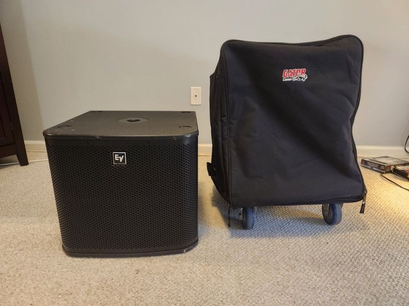 One Electro-voice Subwoofer comes with a Case