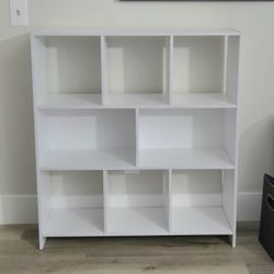 White Cubby With 8 Shelf Cubbies