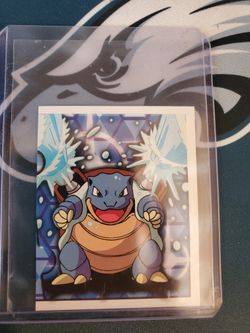 1999 Merlin Topps Pokemon Stickers Blastoise #231

