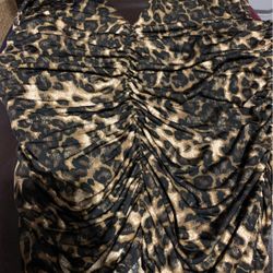 Vintage Leopard  Dress Well Taken Care Of ,Worn  Once