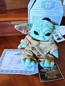 Build A Bear The Child Star Wars Mandalorian Baby Yoda Grogu 5 In 1 Sound 