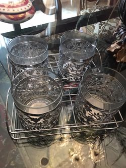 Four brand new candle holder