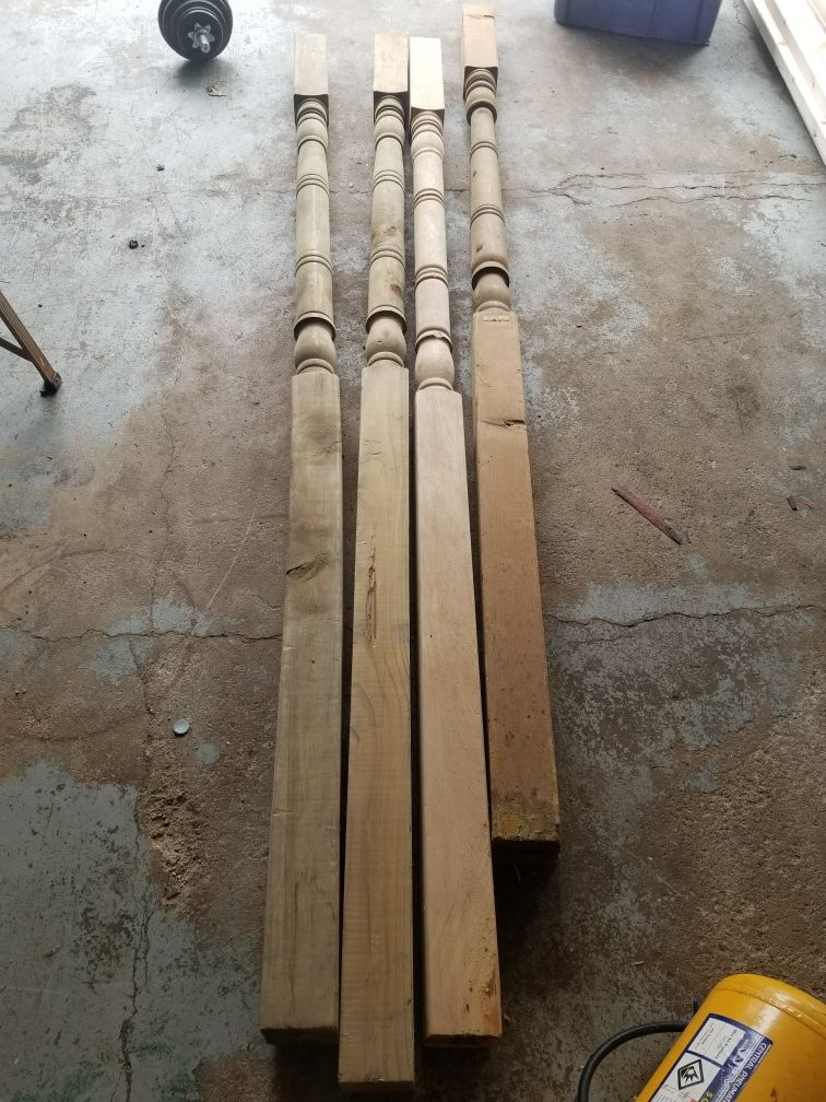 Wood poles