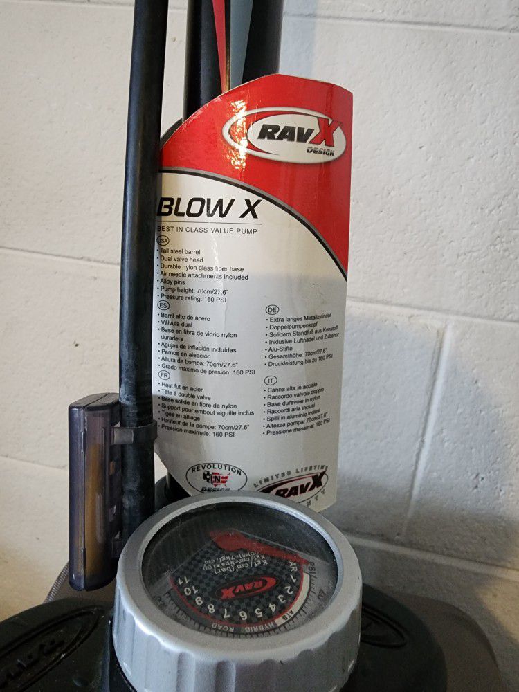 Rav X/Blow X Air Pump