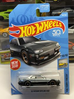 🇯🇵 Hot Wheels 2017 - Gray ‘82 Nissan Skyline R30 - Factory Fresh 169/365 - 1:64