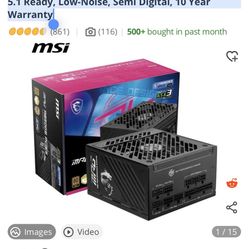 MSI MPG A1000GS PCIE5