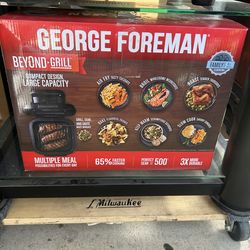 George Foreman Beyond Grill 8-in-1 Indoor Grill & Air Fryer (Model MCAFD900D)