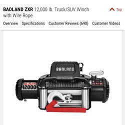 Badland ZXR 12000 Lb Winch 