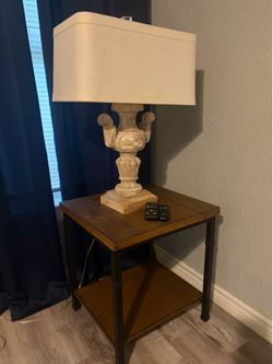 Lamp set and coffee table