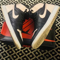 Jordan 1 High Black Crimson Tint 