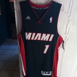 NEW Miami heat BOSH jersey small ,med $40 each