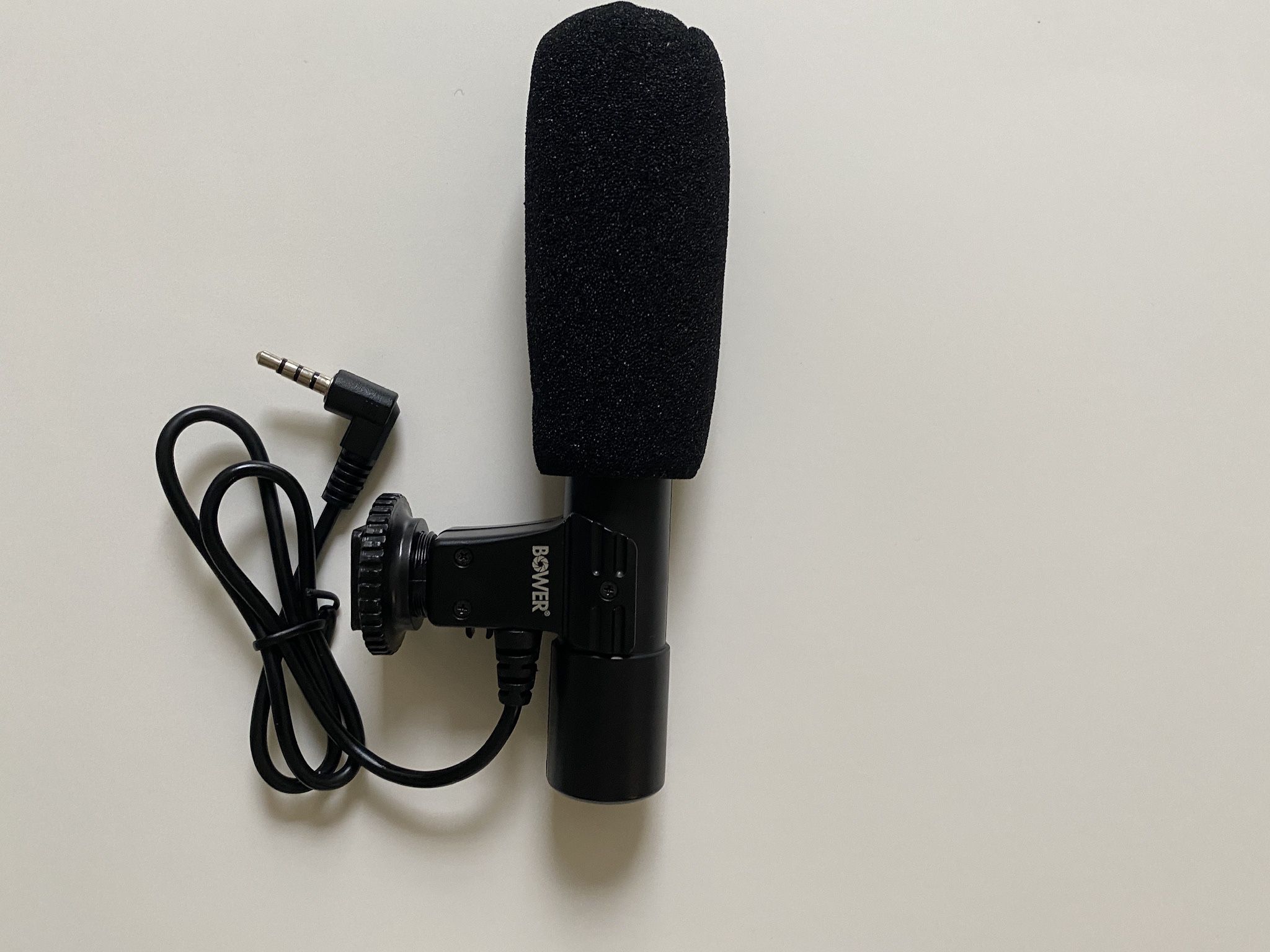 Video Microphone Mic for Camera Canon, Nikon, Sony A7III A6500 A6400 A6300, Panasonic GH5 GH4, GoPro Mic Adapter, iPhone Vlog Vlogger 