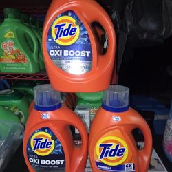 Tide Liquid Detergent Big Bottles (92oz & 100oz)