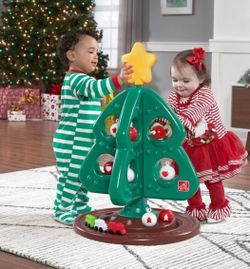My first Christmas tree toy- STEP2