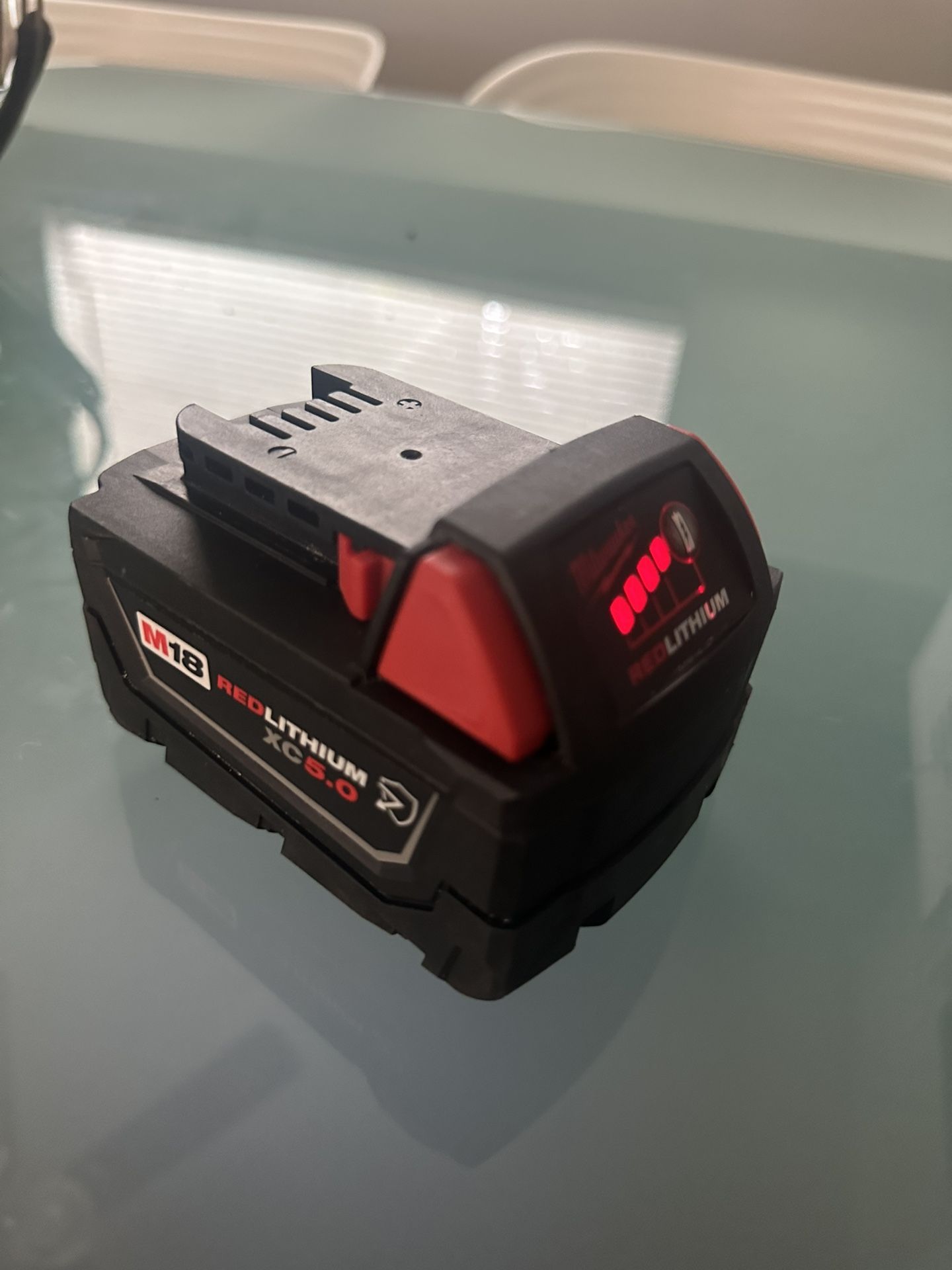 Milwakee M18 Red Lithium 5.0 Batterys