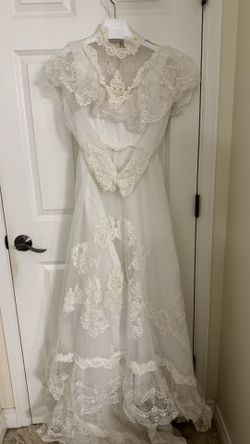 Wedding dress and undergarments