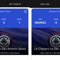 Los Angeles Clippers Vs San Antonio Spurs  Monday March 16