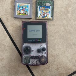 Game Boy Color And Games