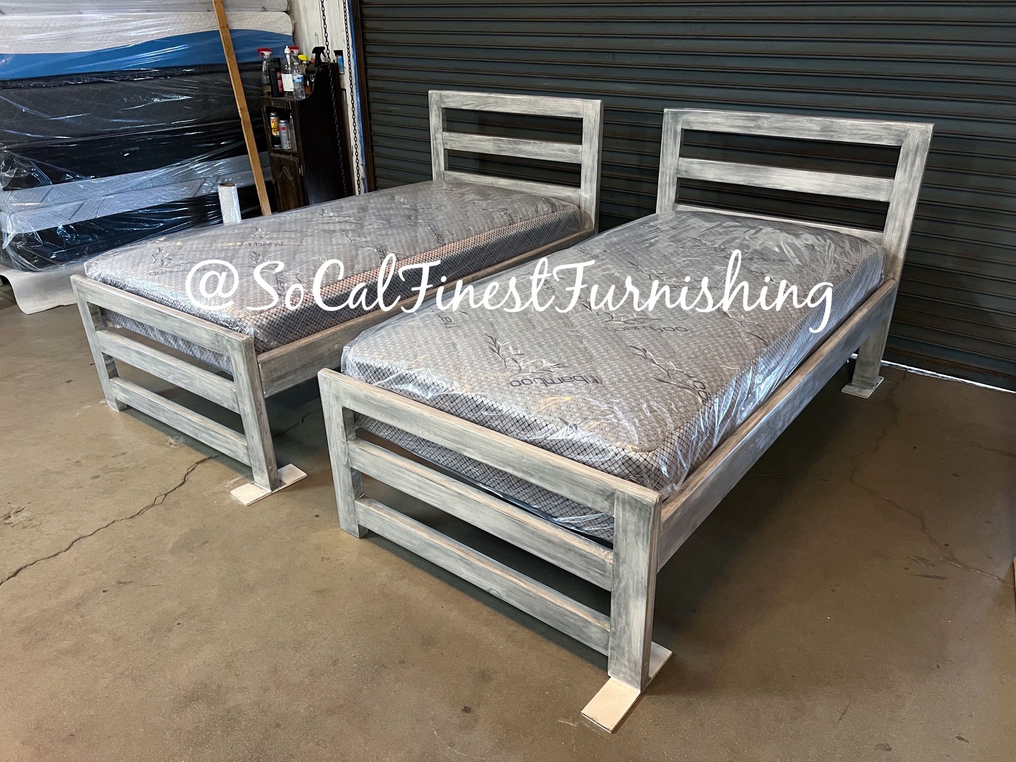 Twin Bed With Mattress