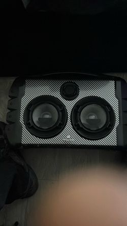 Maxpower Dual Subwoofer Speaker Box