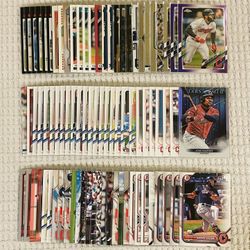 Cleveland Guardians / Cleveland Indians 82 Card Baseball Lot!