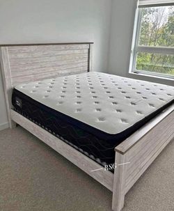 Bedroom Furniture Set Queen King Size Bed Frame dresser mirror nightstand chest mattress box spring Only $39 Down Payment 👉 PLEASE ASK FOR JON GREEN 