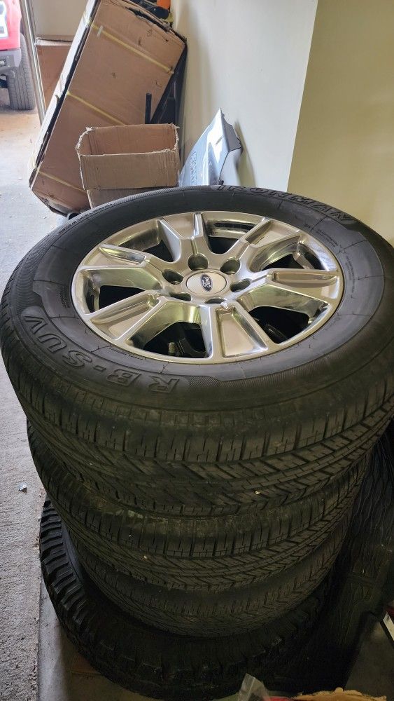17" Ford F150 Rims New Tires