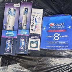 Crest Oral B Sensodyne