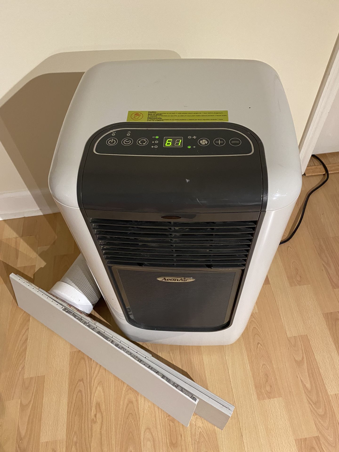 Aeonair 150 Volt Portable Air Conditioner Aeon Air 8000 BTU With Window Attachments
