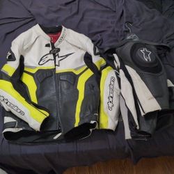 Alpinestars Leather Jacket And Pants