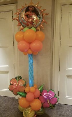 Pedestal Balloons - Happy Birthday- Decorations