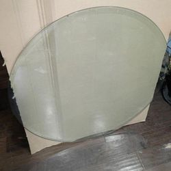$180 beveled glass table top