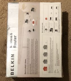 Belkin - Wireless G Router